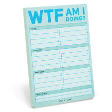 WTF Am I Doing (Pastel) Pad - Paper Tiger