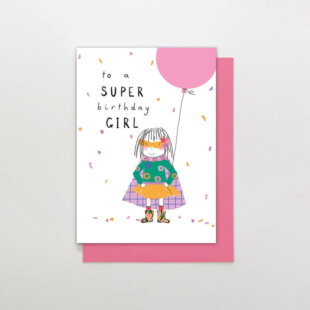 Super Birthday Girl Card