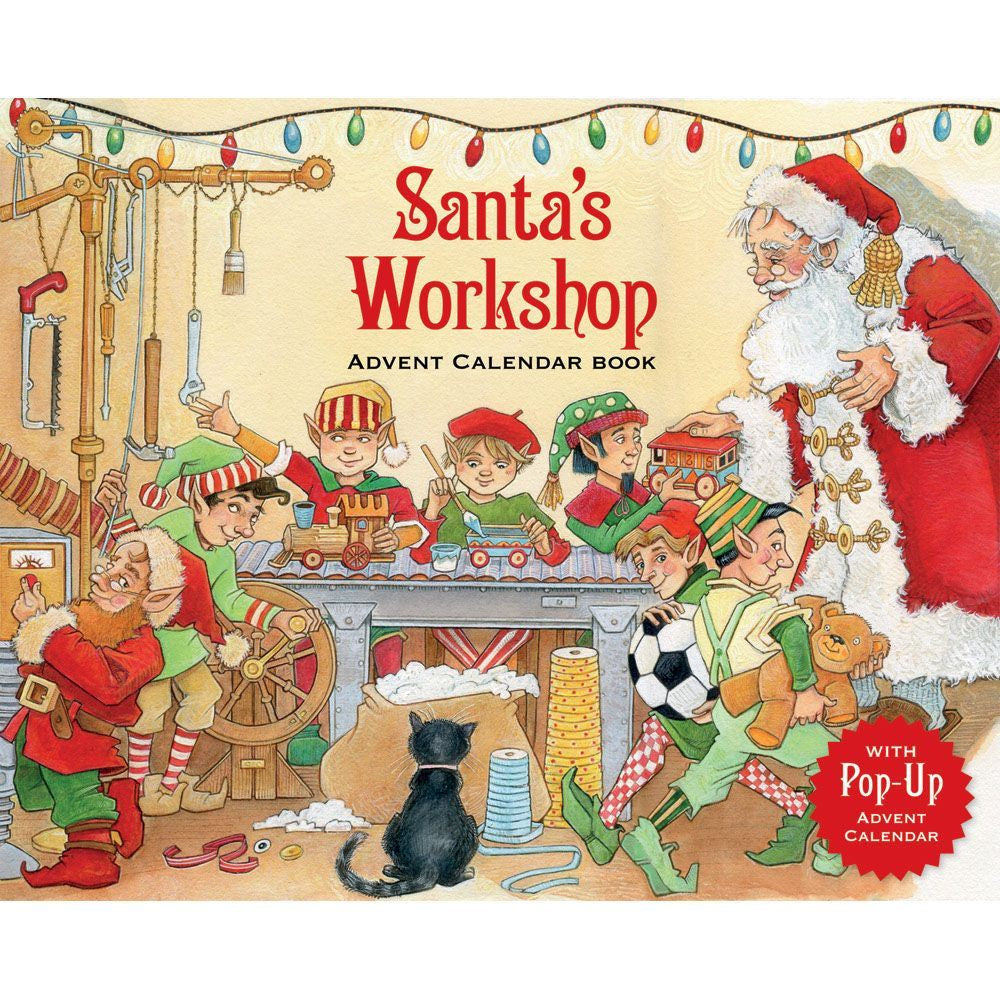 Santa's Workshop Advent Book