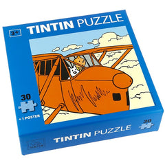 Tintin Jigsaw Cigars Plane