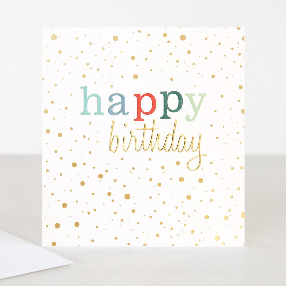 Happy Birthday Gold Spots