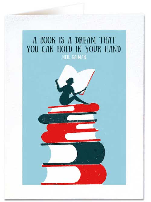 A Book Is A Dream Card
