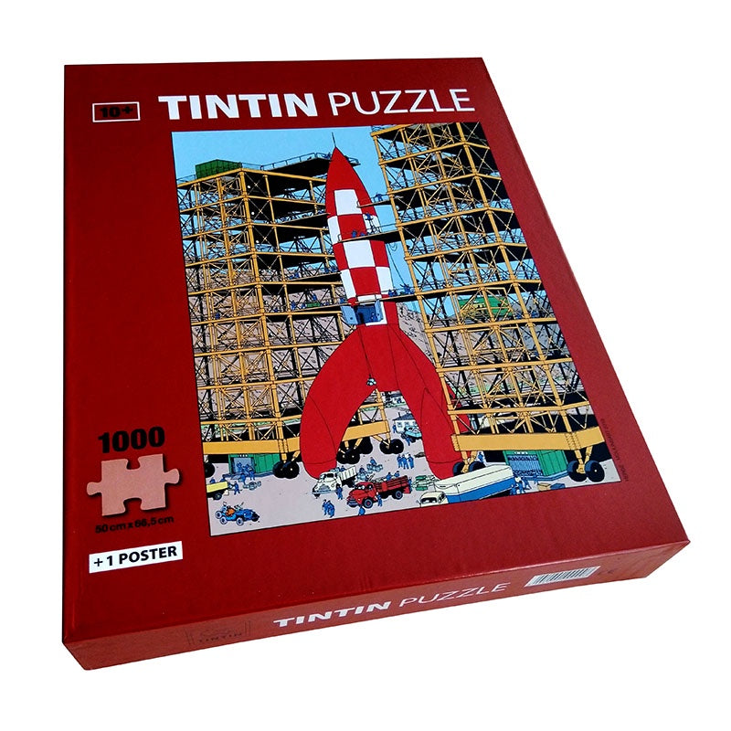 Tintin Rocket 1000 Piece Jigsaw Puzzle
