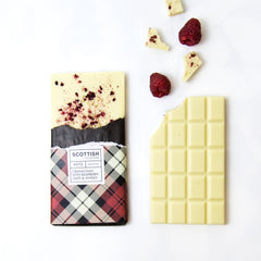 Cranachan With Raspberry, Oats & Whisky White Chocolate Bar 100g