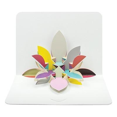3D Flower Pop-Up Card