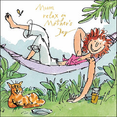 Mum, Relax on Mother's Day Quentin Blake Card