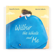 Jellycat Wilbur Whale and Me Book
