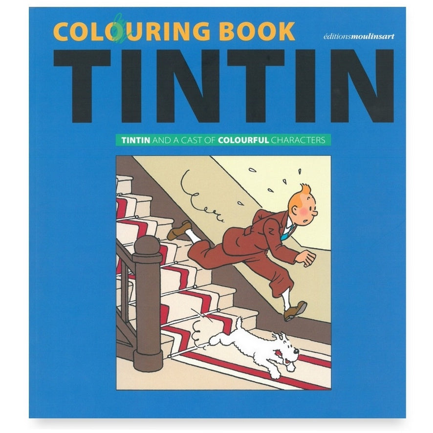 Colouring book - Tintin and Friends