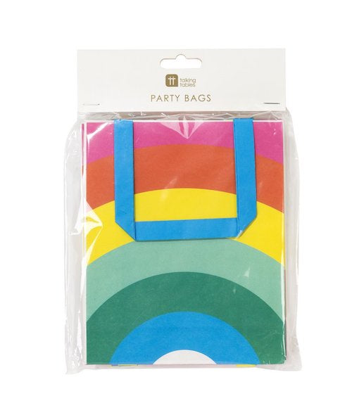 Pack of 8 Rainbow Party Bags