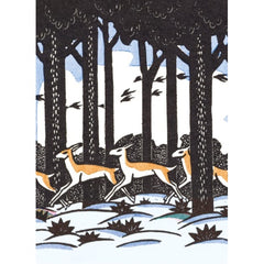 V&A Deer Greetings Pack of 8 Cards