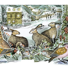 We Three Hares Advent Calendar by Angela Harding