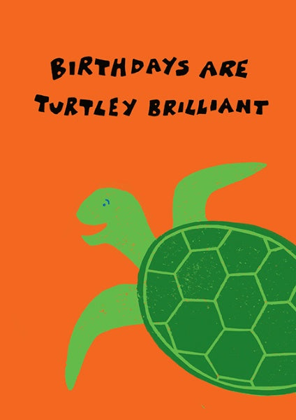 Morag Hood Turtley Brilliant Birthday Card