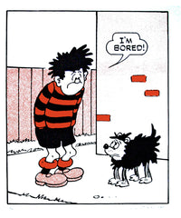 Dennis The Menace I'm Bored Card