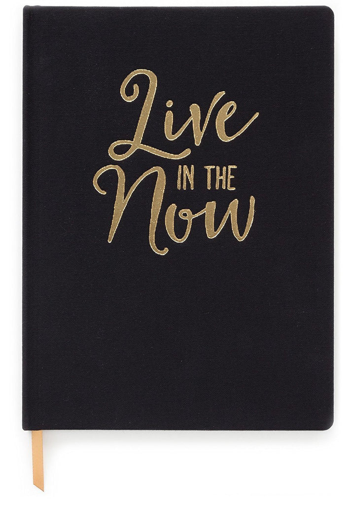 Live In The Now Cloth Black Journal