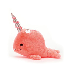 Jellycat Narwhal Coral Coin Purse