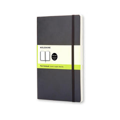Moleskine Classic Black Large Plain Soft Cover Notebook