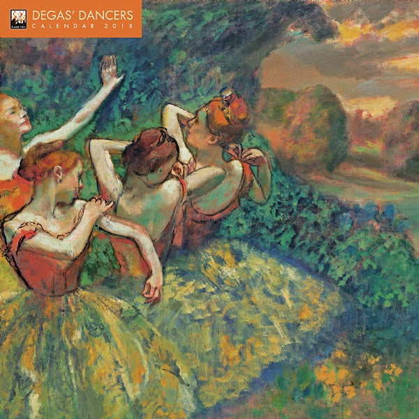 Degas' Dancers Wall Calendar 2018