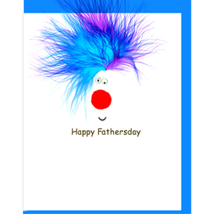 Quiff Father's Day Card