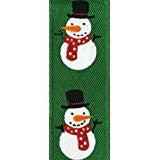Ribbon - Green Snowman
