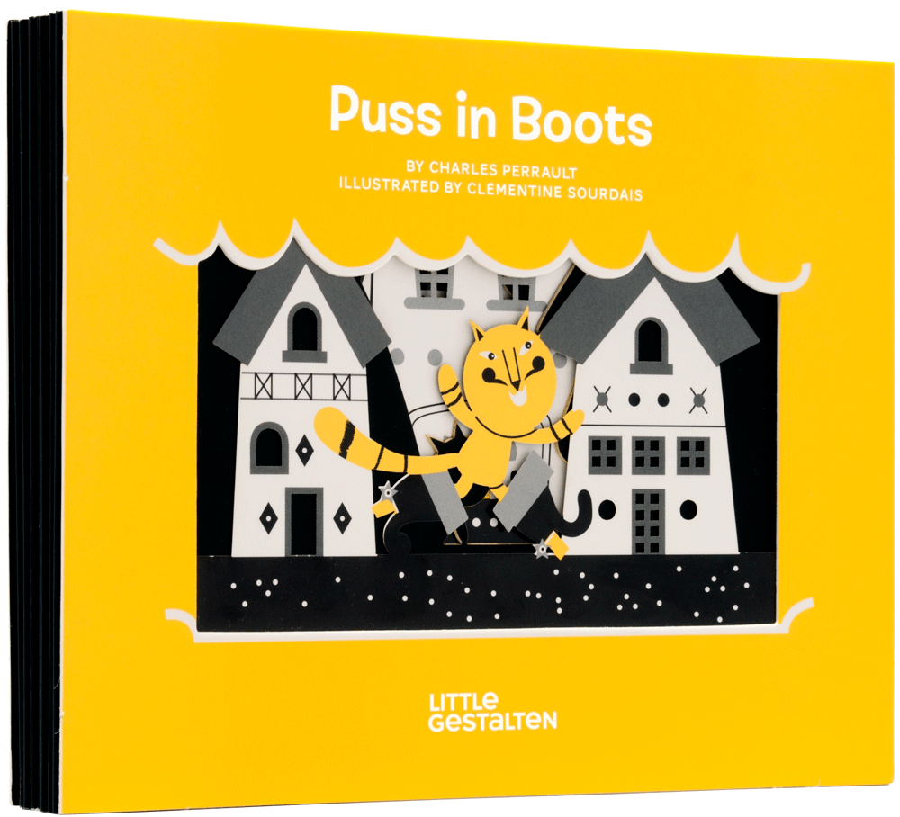 Puss in Boots Accordion Book