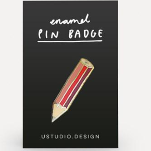 Pin Badge - Pencil