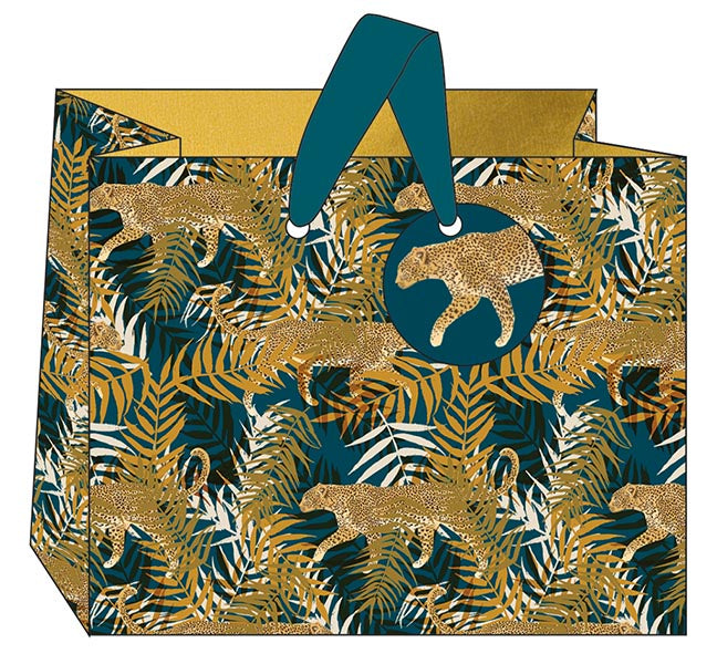 Leopards and Palms Landscape Gift Bag