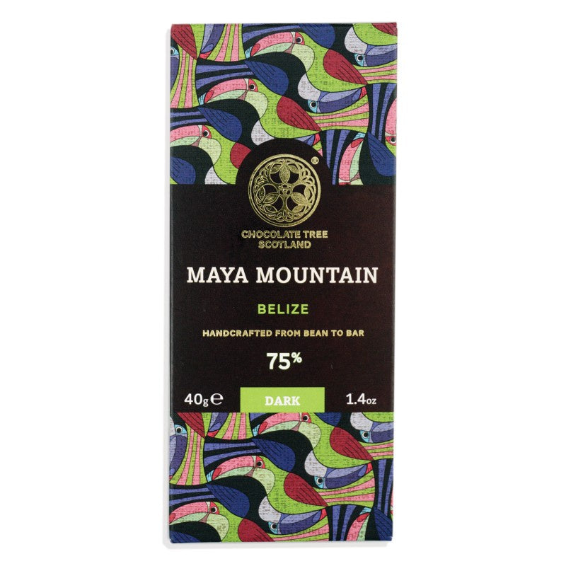 Bean To Bar Dark 75% Maya Mountain Nibs