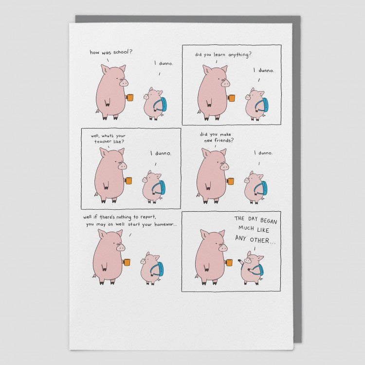 First Day Card by Liz Climo
