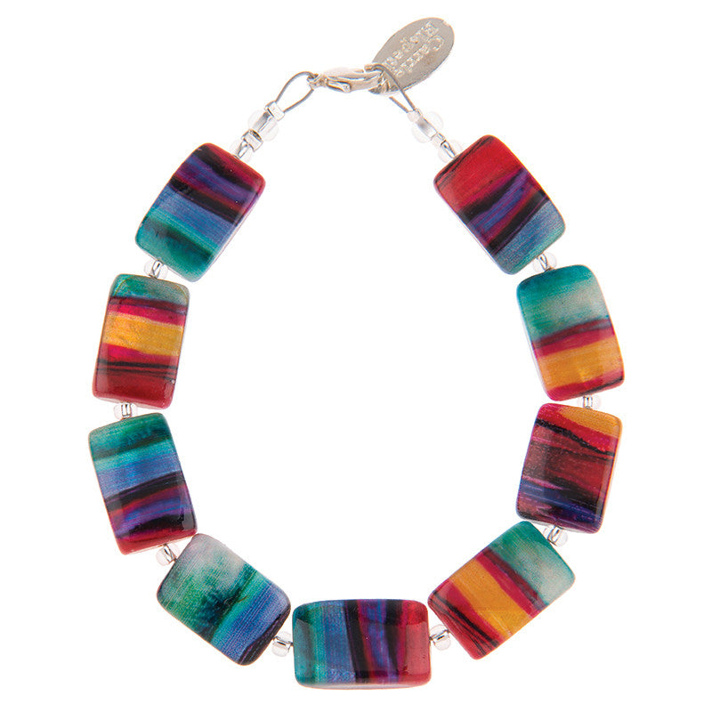 Carrie Elspeth Abstract Links Bracelet