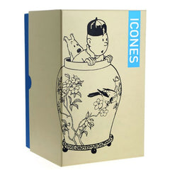 Tintin Blue Lotus Jar