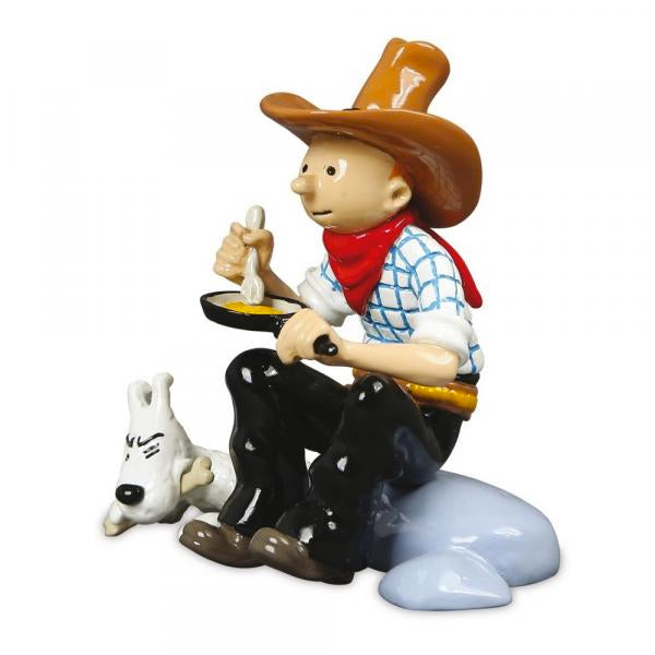 Figurine tintin cowboy/ moulinsart officiel - Collection Figurine tintin cowboy/ moulinsart officiel - Collection