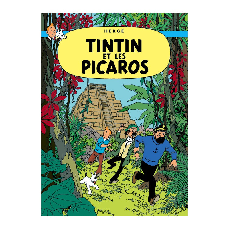 Tintin et Les Picaros Postcard