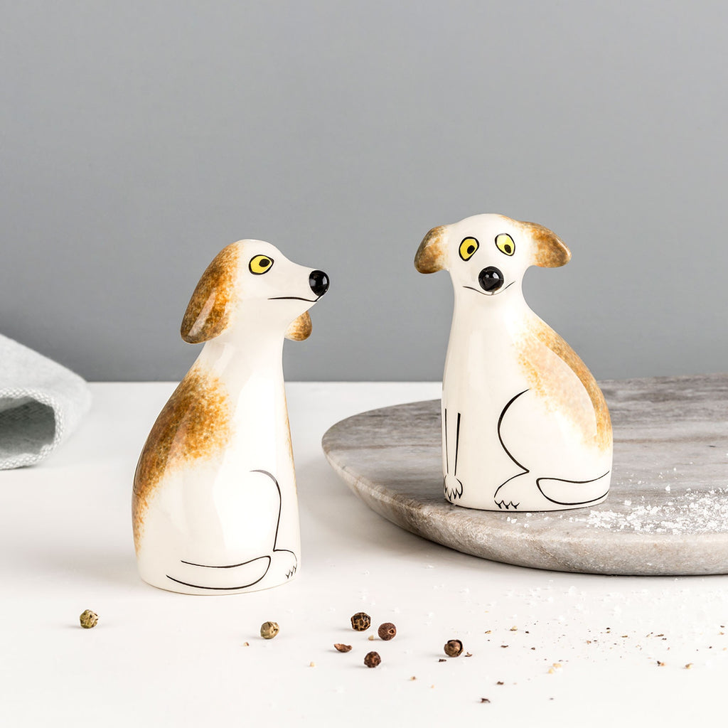 Scruffy Dog Salt & Pepper Shakers