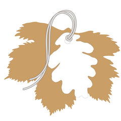 Gold Foiled Leaf Gift Tags