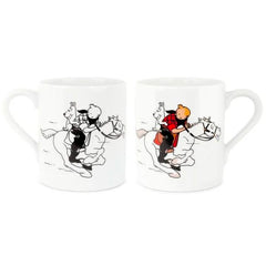 Tintin and Snowy America Mug