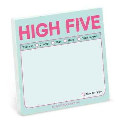 High Five Sticky Notes Pastel