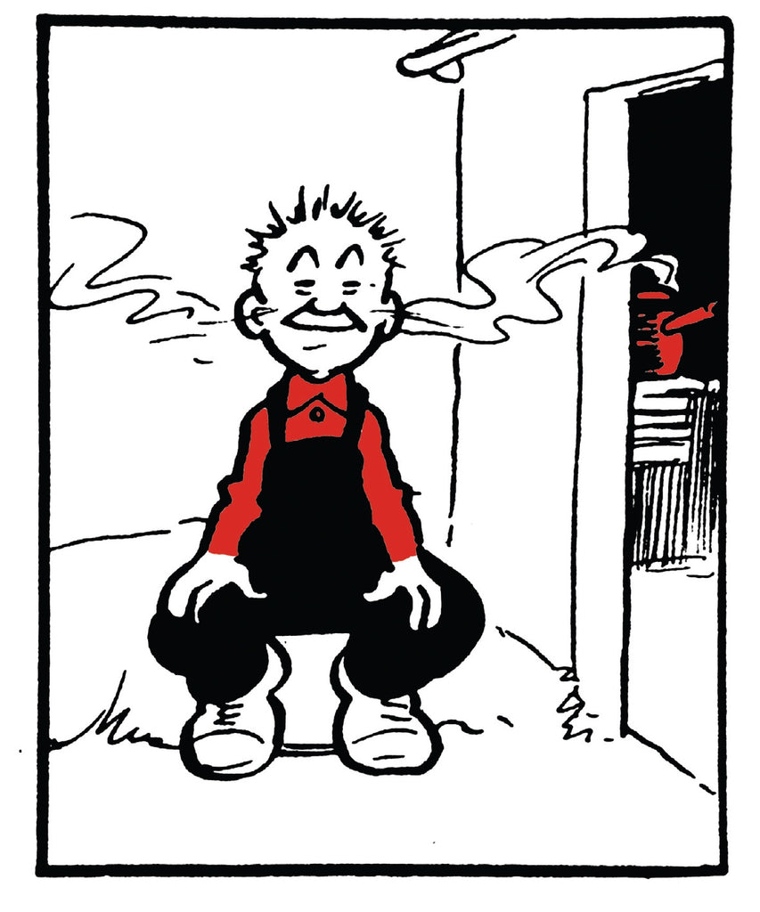 Oor Wullie Smells Cooking Card