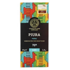 Bean To Bar Dark 70% Piura Nibs 40g