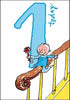 1 Today Quentin Blake Baby on Bannister Card