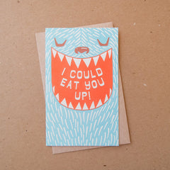I Could Eat You Up Card