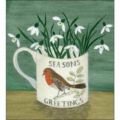 Snowdrops in Mug Charity Card Pack