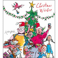 Quentin Blake Christmas Wishes Charity Card Pack