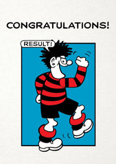 Result Dennis the Menace Congratulations Card
