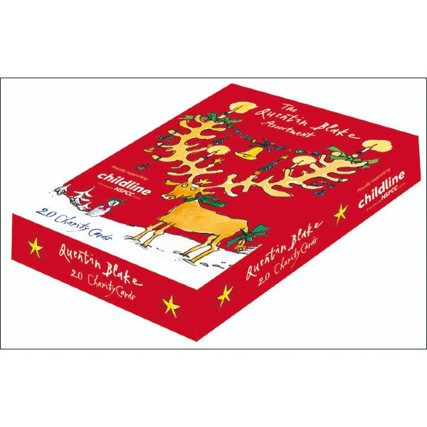 Quentin Blake Box of Christmas Cards - Paper Tiger