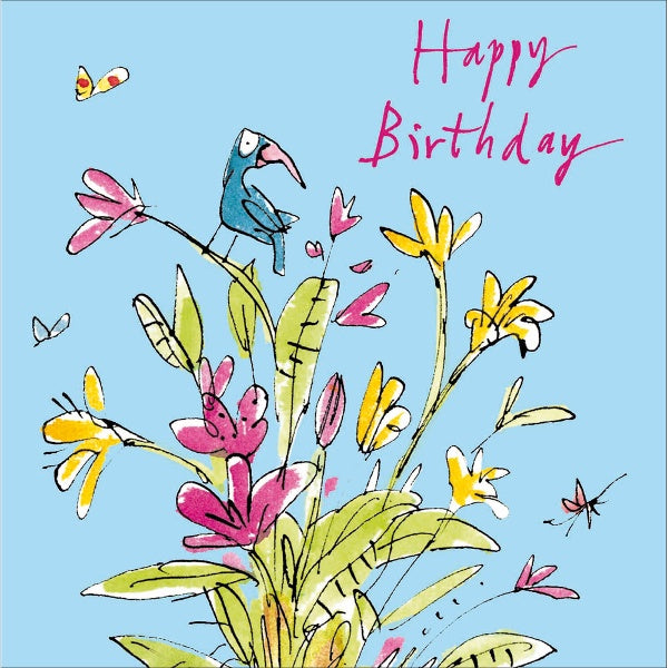 Happy Birthday Bird Card