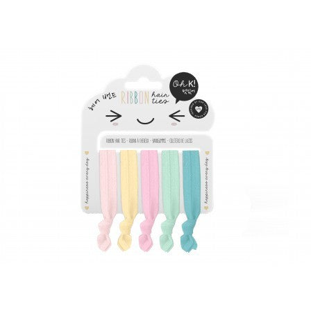 Oh K! Ribbon Hair Ties