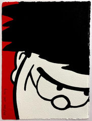 Dennis The Menace Cracks A Sly Grin Print