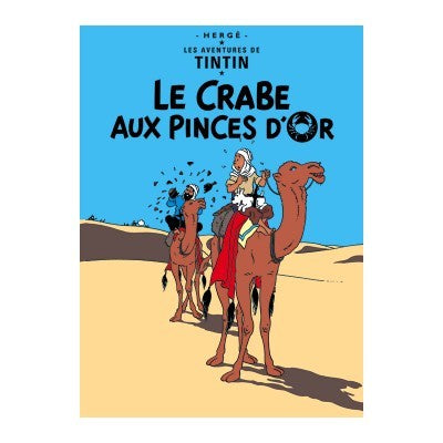 Le Crabe aux Pinces D’or Tintin Postcard