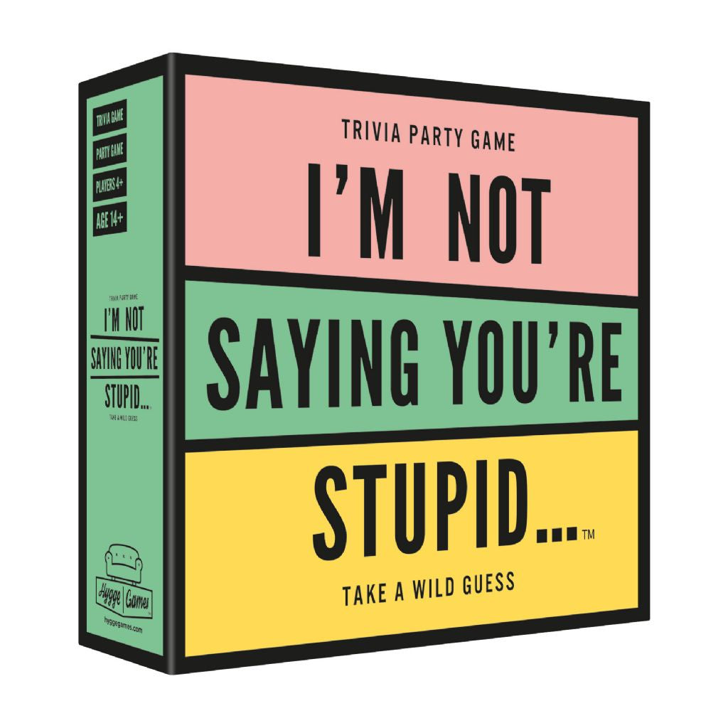 I'm Not Saying You're Stupid Trivia Game