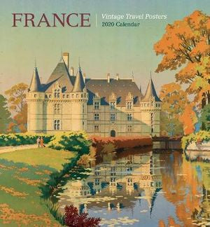 France: Vintage Travel Posters 2020 Wall Calendar